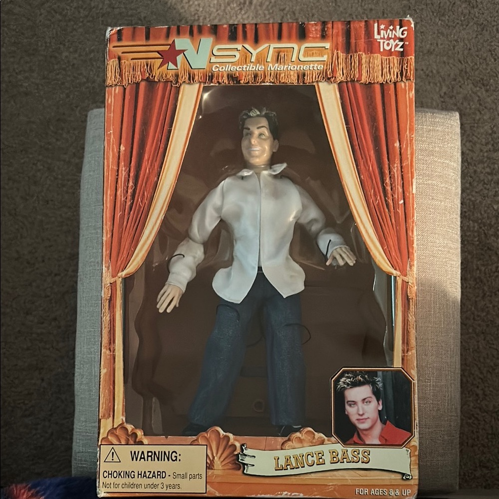 NSYNC Lance Bass Collectible Marionette